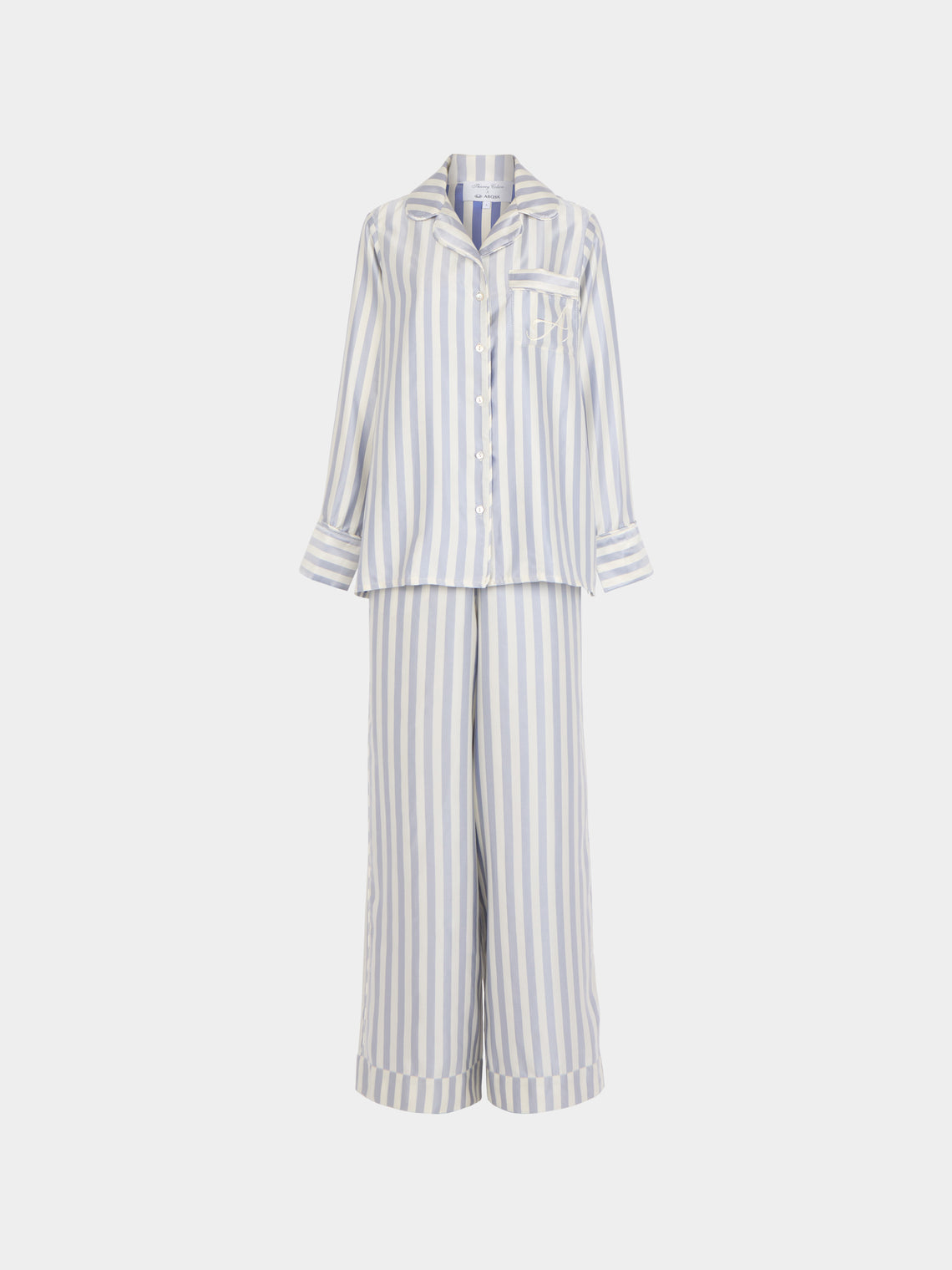 Thierry Colson - The Albertine Silk Pyjama Set | Size: XS -  - ABASK - 