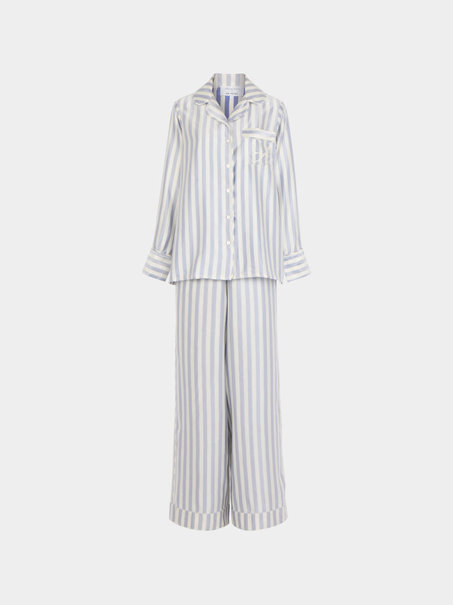 Thierry Colson - The Albertine Silk Pyjama Set | Size: XS -  - ABASK - 