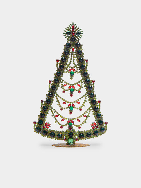 Antique and Vintage - 1930s Czech Jewelled Large Christmas Tree -  - ABASK - 