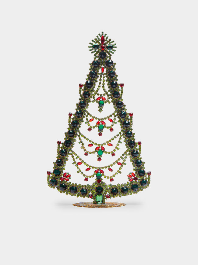 Antique and Vintage - 1930s Czech Jewelled Large Christmas Tree -  - ABASK - 