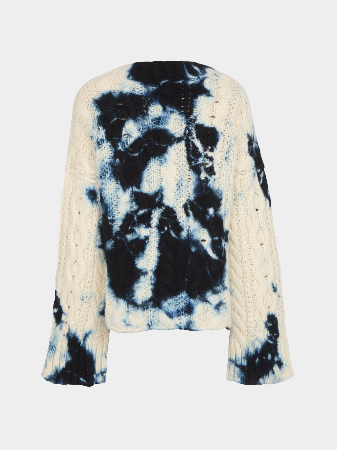 Suzusan - Shibori Chunky Cashmere Sweater  | Size: S -  - ABASK