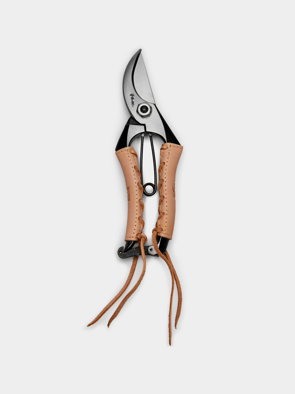 Onoyoshi Hamono - 7-Inch Hand-Forged Secateurs with Braided Leather Handles -  - ABASK - 