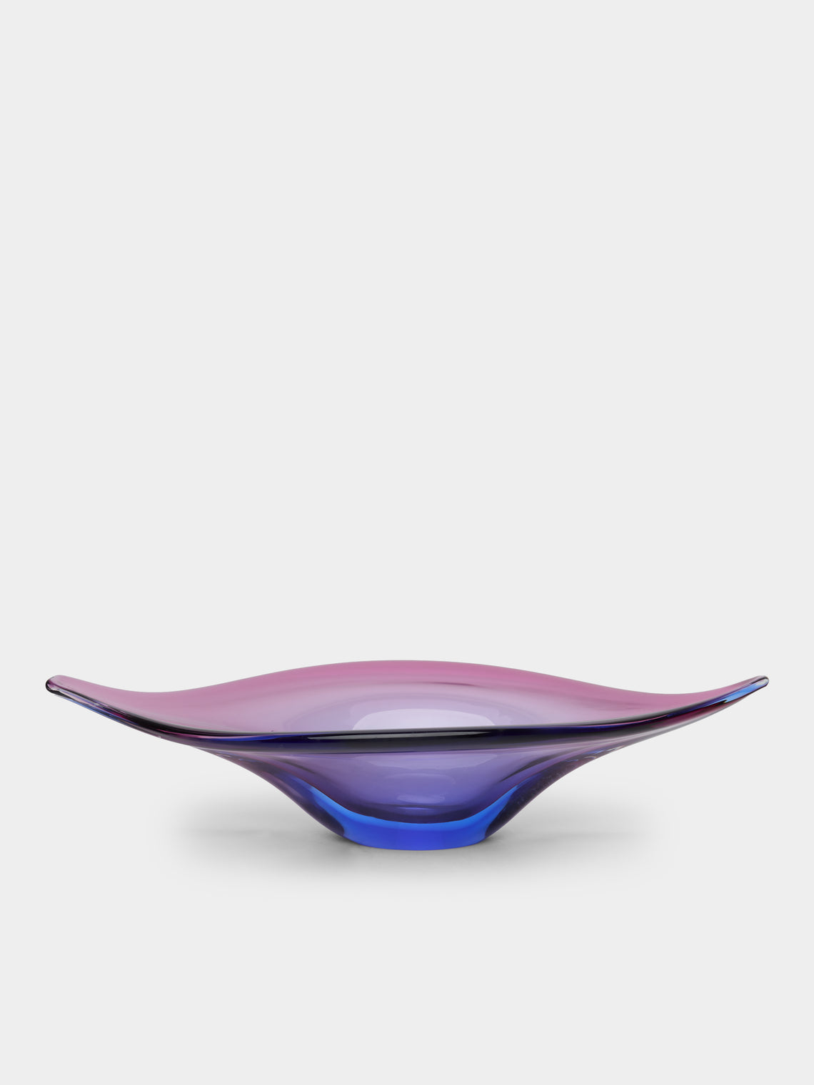 Antique and Vintage - Mid-Century Sommerso Murano Glass Bowl -  - ABASK - 