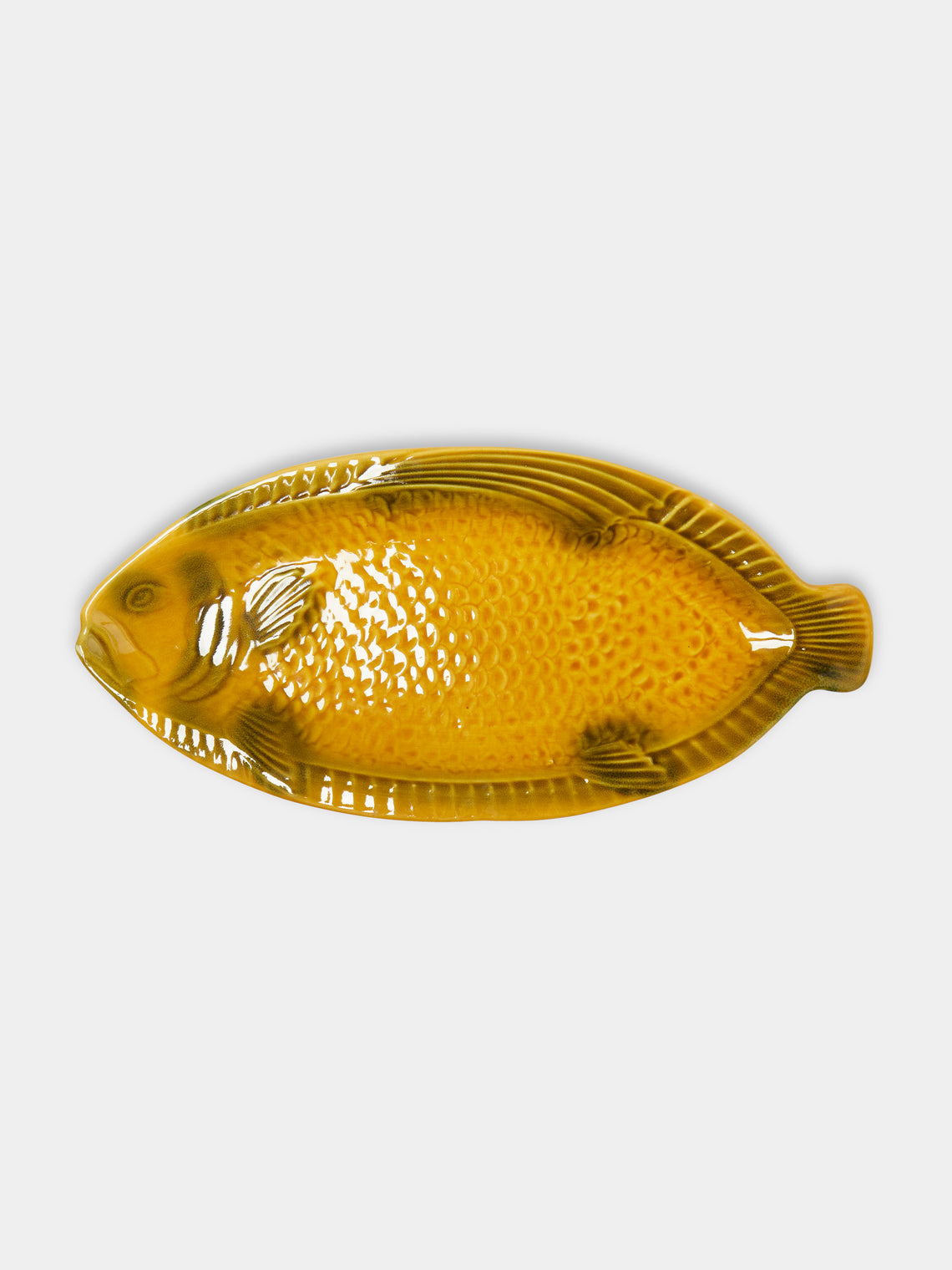 Antique and Vintage - Mid-Century French Ceramic Fish Platter -  - ABASK - 