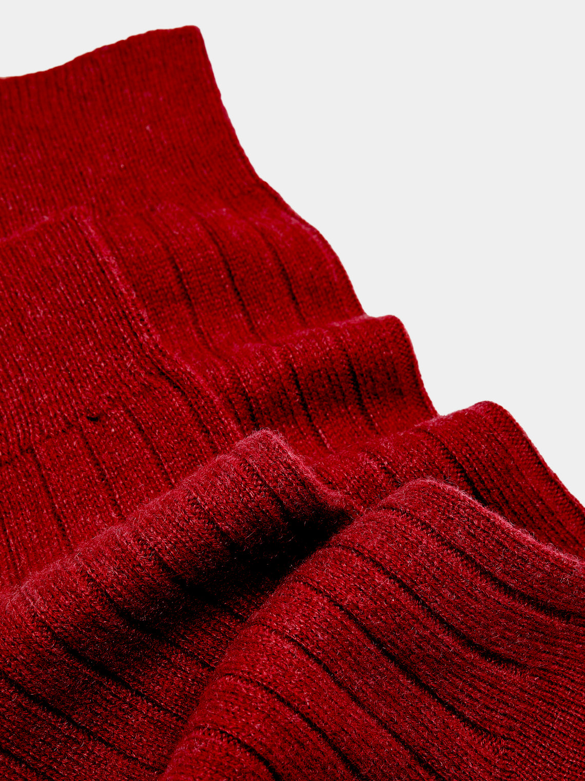 Maria La Rosa - Ribbed Cashmere Socks -  - ABASK