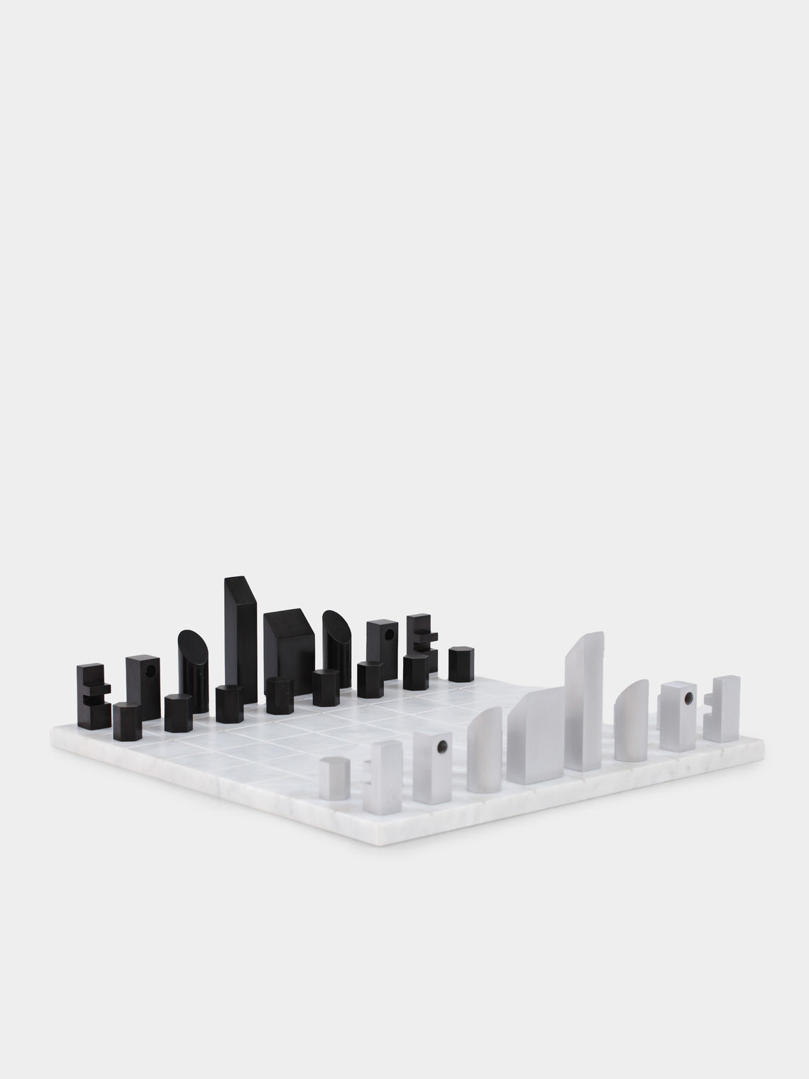 Gabrielle Shelton - Marble, Bronze and Aluminium Chess Set -  - ABASK - 