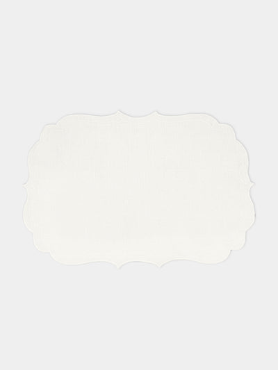 La Gallina Matta - Ninette Linen Placemats (Set of 4) -  - ABASK - 