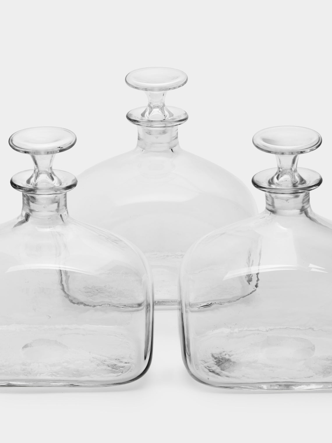 Antique and Vintage - 1830s Georgian Glass Decanters (Set of 3) -  - ABASK