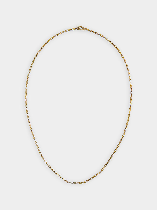 Mahnaz - 1970 Pomellato 18-Karat Gold Chain-Link Necklace -  - ABASK - 