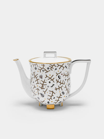 Augarten - Cabaret Hand-Painted Porcelain Coffee Pot -  - ABASK - 