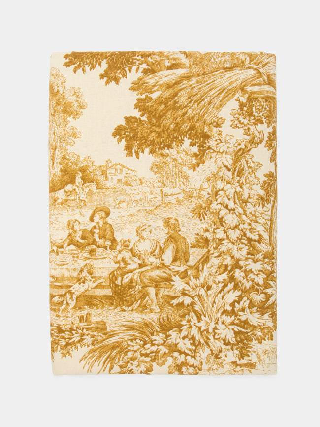 Borgo delle Tovaglie - Toile de Jours Linen Round Tablecloth -  - ABASK - 