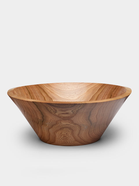 Karl Schöberl - Hand-Turned Elm Wood Bowl -  - ABASK - 