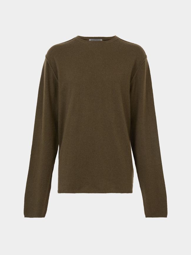 Denis Colomb - Cashmere Crew-Neck Sweater | Size: M -  - ABASK - 