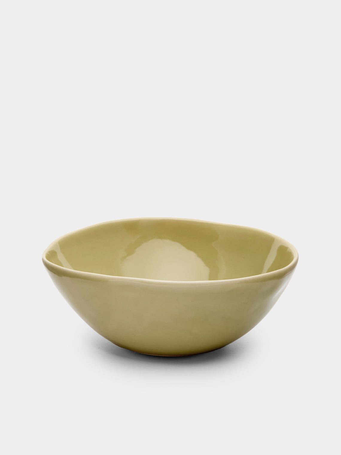 Mervyn Gers Ceramics - Hand-Glazed Ceramic Salad Serving Bowl -  - ABASK - 