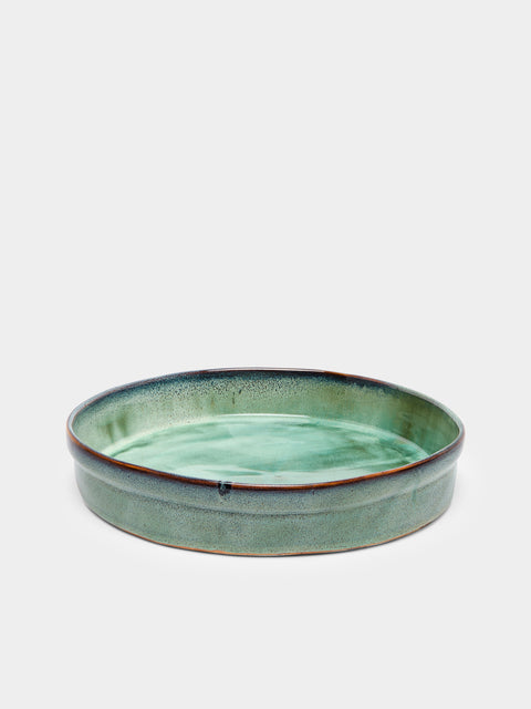 Mervyn Gers Ceramics - Hand-Glazed Ceramic Large Deep Serving Bowl -  - ABASK - 