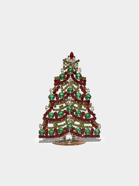 Antique and Vintage - 1930s Czech Jewelled Small Christmas Tree -  - ABASK - 