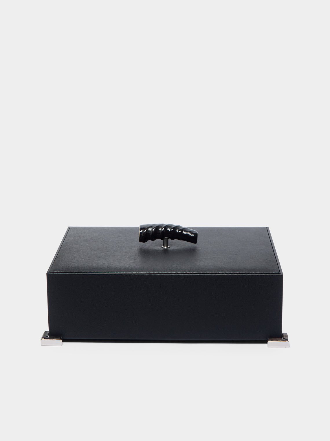 Lorenzi Milano - Leather and Springbok Horn Jewellery Box -  - ABASK - 