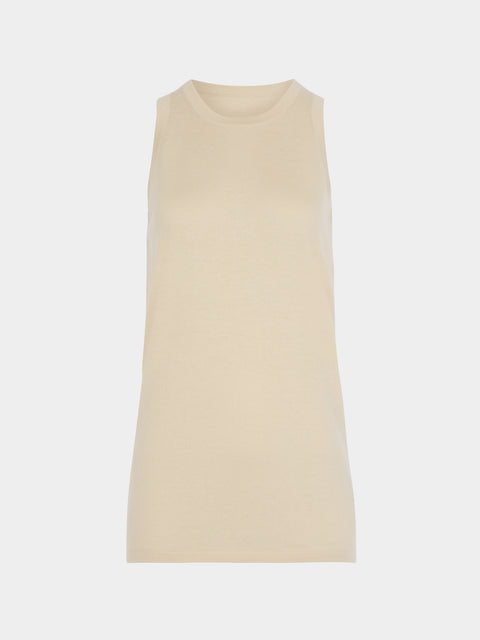 Frenckenberger - Cashmere Tank Top | Size: S -  - ABASK - 