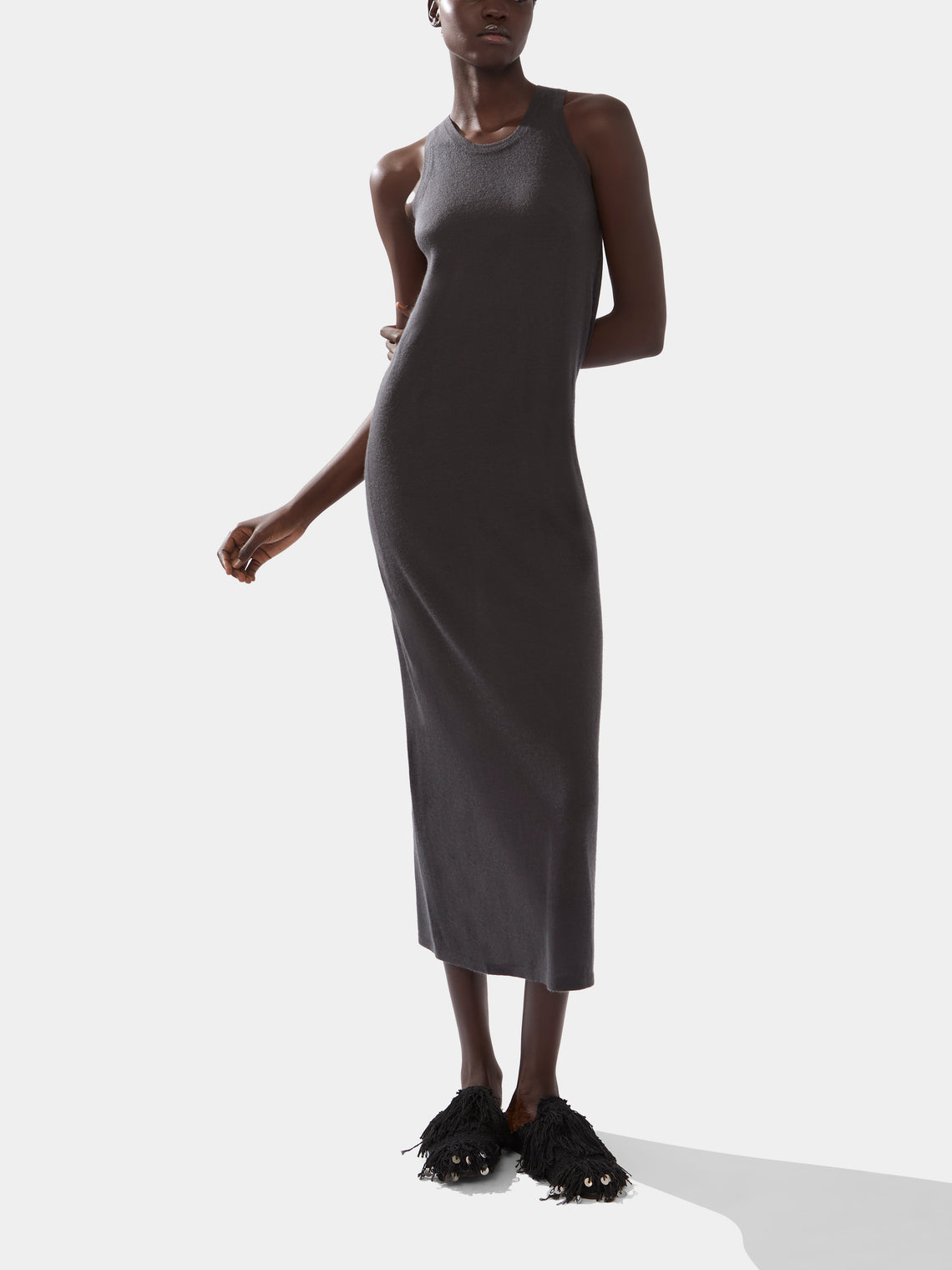 Frenckenberger - Cashmere Long Tank Dress -  - ABASK