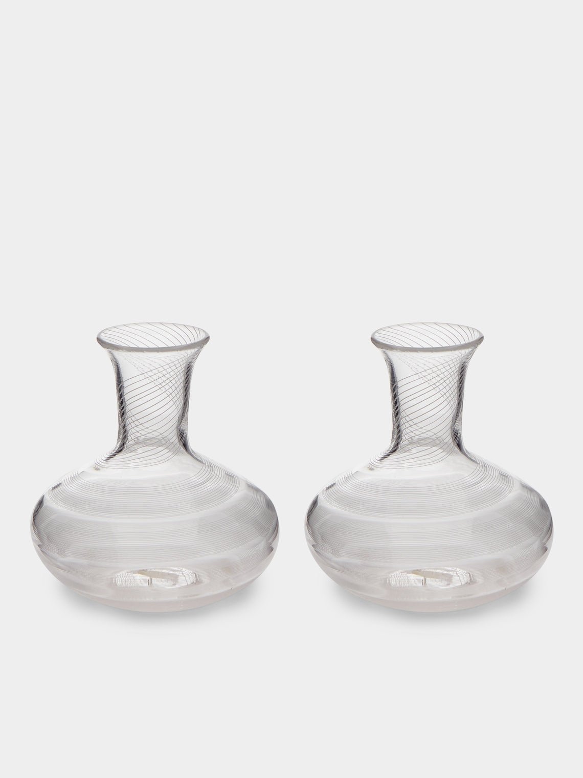 Andrew Iannazzi - Tendril Hand-Blown Glass Bud Vases (Set of 2) -  - ABASK