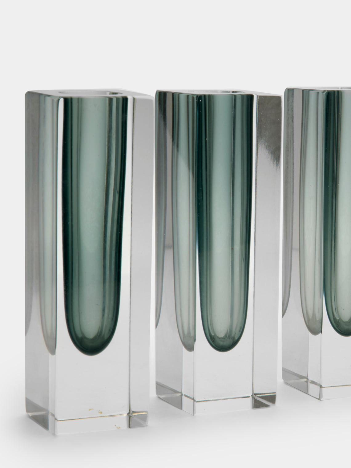 Antique and Vintage - 1970s Sommerso Murano Glass Bud Vases (Set of 4) -  - ABASK