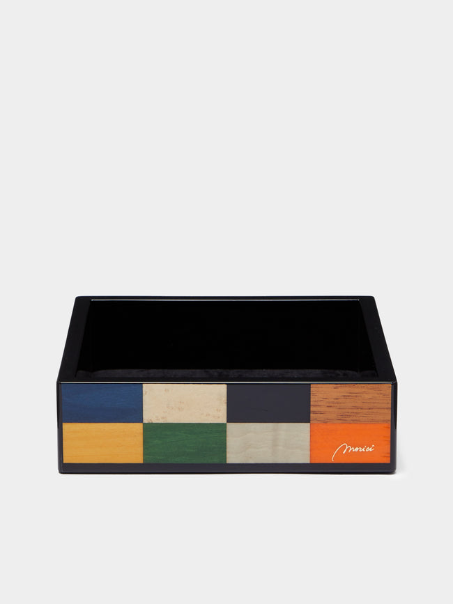 Morici - Venezia Rialto Wood Inlay Desk Tidy -  - ABASK - 