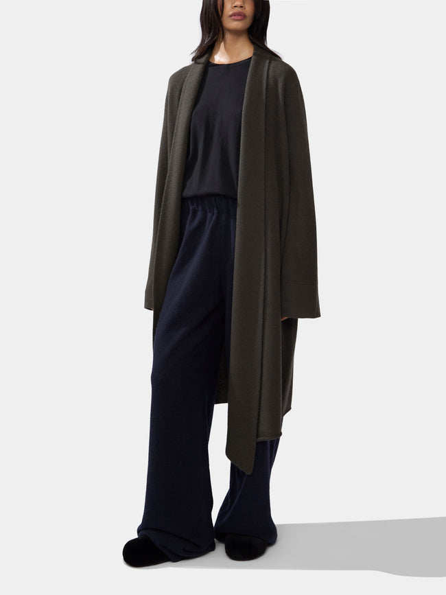 Frenckenberger - Cross Cashmere Long Cardigan -  - ABASK