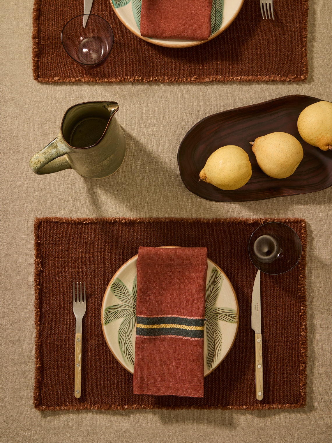 Jasper Belgian Linen Placemats (Set of 4)