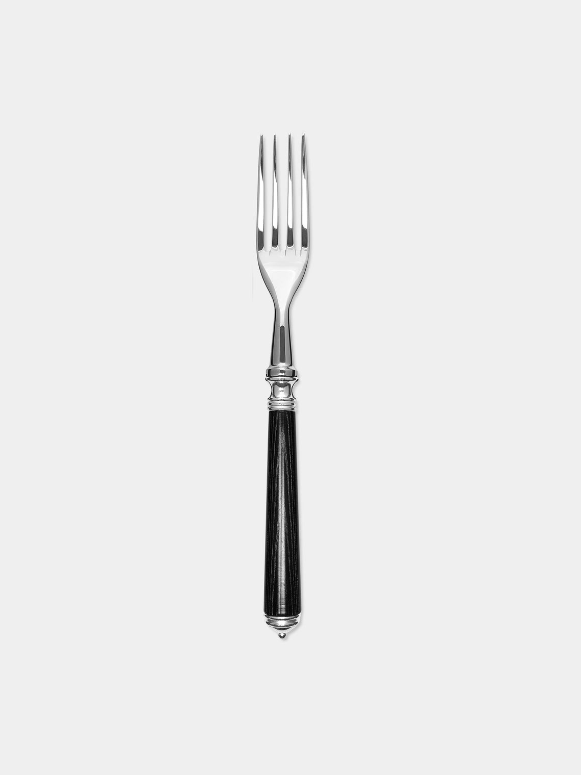 Alain Saint-Joanis - Marbella Ebony Resin Dinner Cutlery (Set of 4) - Black - ABASK