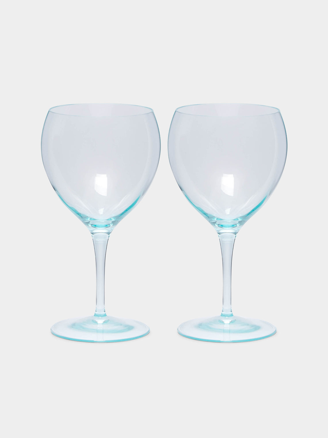 Moser - Optic Hand-Blown Crystal Red Wine Glasses (Set of 2) -  - ABASK
