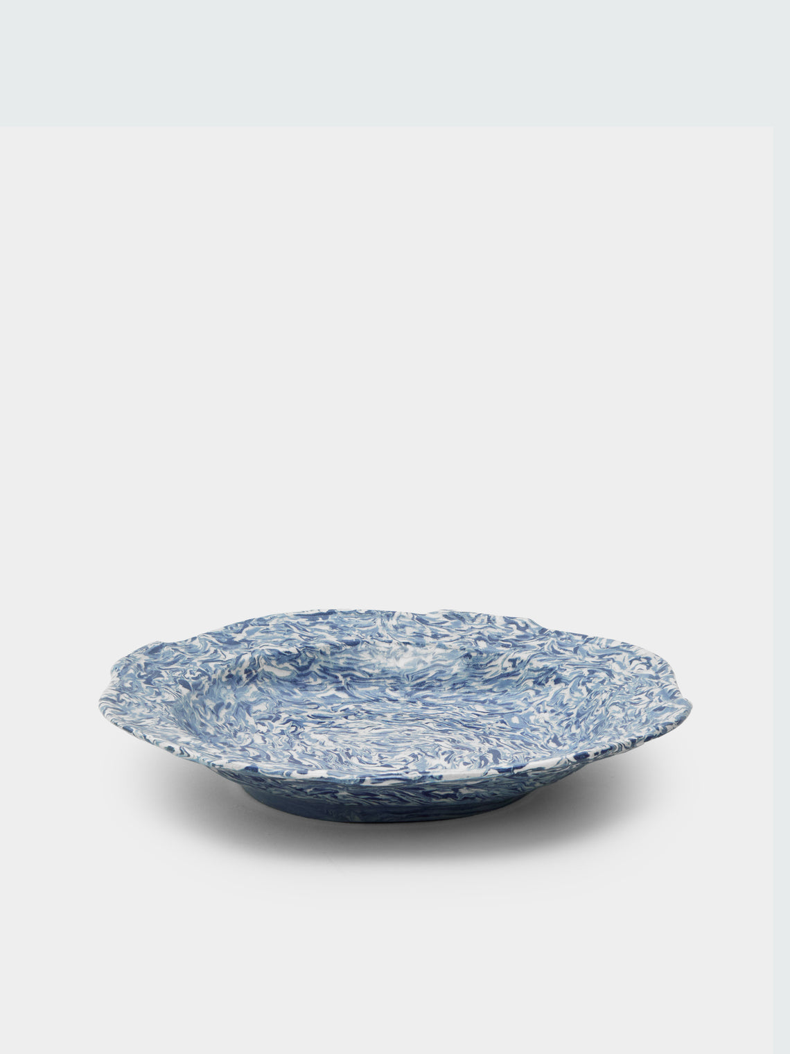 ABASK Aptware - Marbled Ceramic Large Serving Platter -  - ABASK