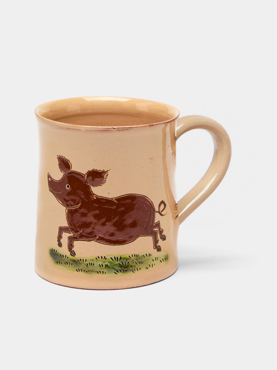 Poterie d’Évires - Animals Hand-Painted Ceramic Mugs (Set of 4) -  - ABASK