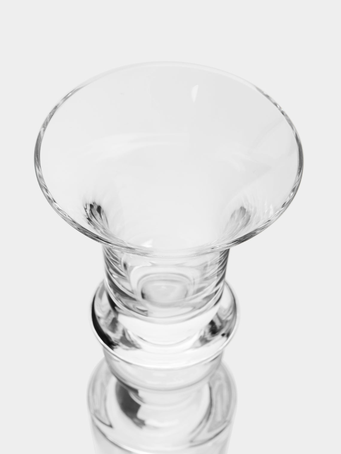 Theresienthal - Memphis Hand-Blown Crystal Candlestick -  - ABASK