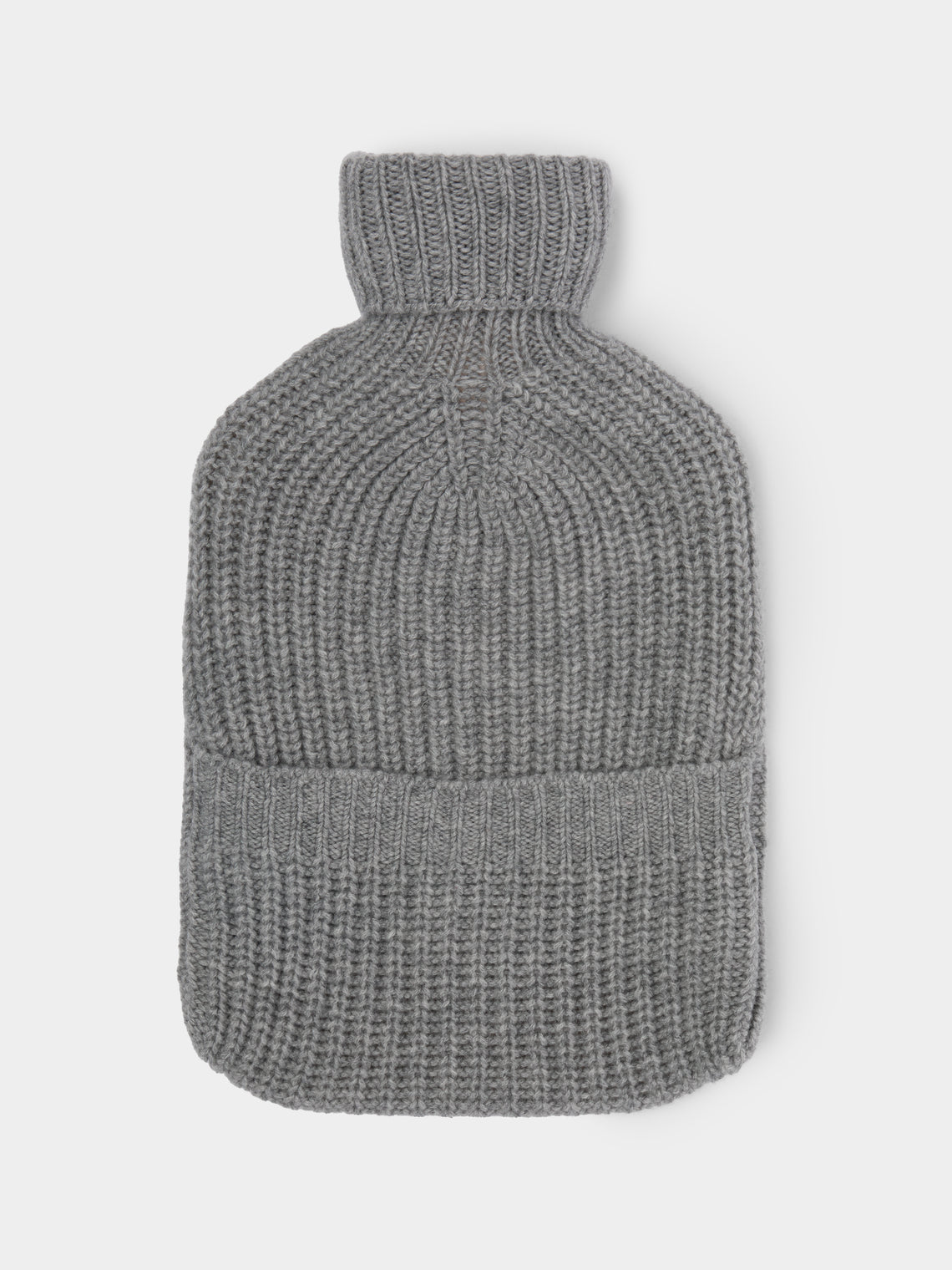 Johnstons of Elgin - Ribbed Cashmere Hot Water Bottle -  - ABASK