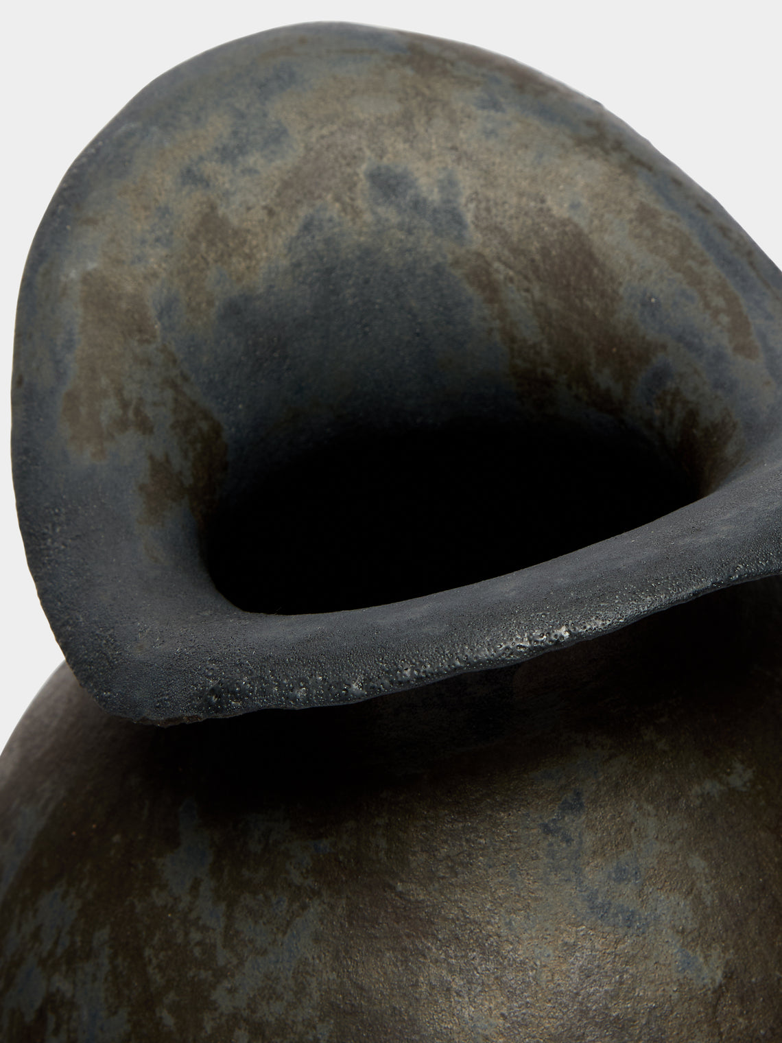 By Raffaella - Aida Hand-Coiled Stoneware Vase -  - ABASK