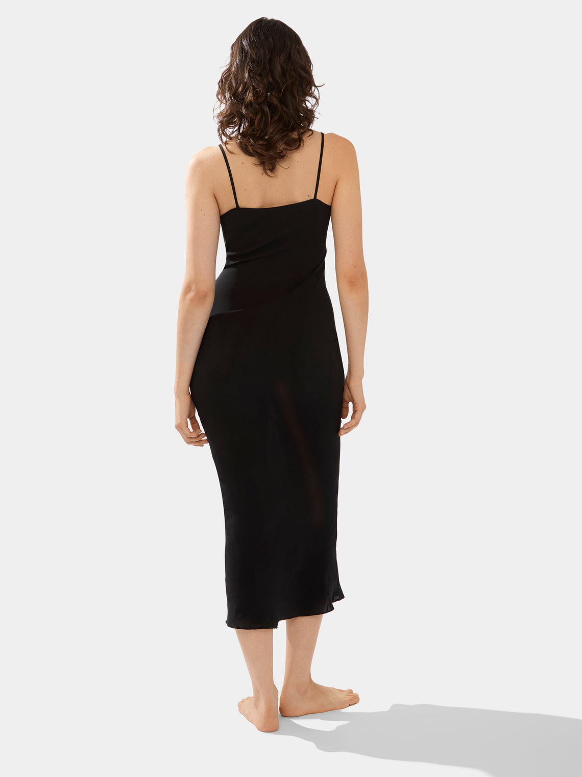 Ryan Roche - Silk Slip Dress -  - ABASK