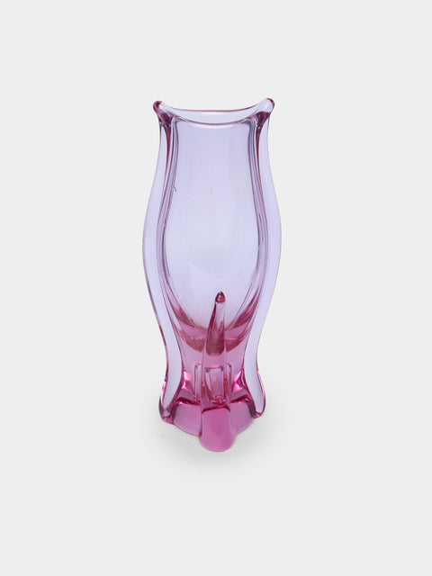 Antique and Vintage - 1970s Bohemian Glass Vase -  - ABASK - 