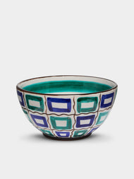 Ceramica Pinto - Vietri Hand-Painted Ceramic Serving Bowl -  - ABASK - 