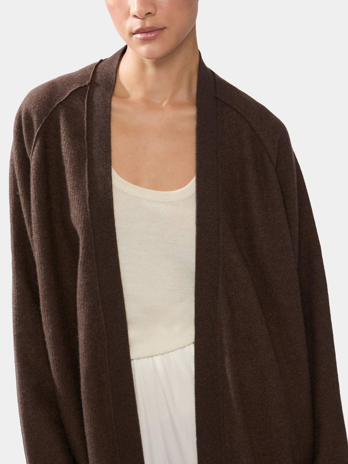 Cashmere Long Cardigan | One Size