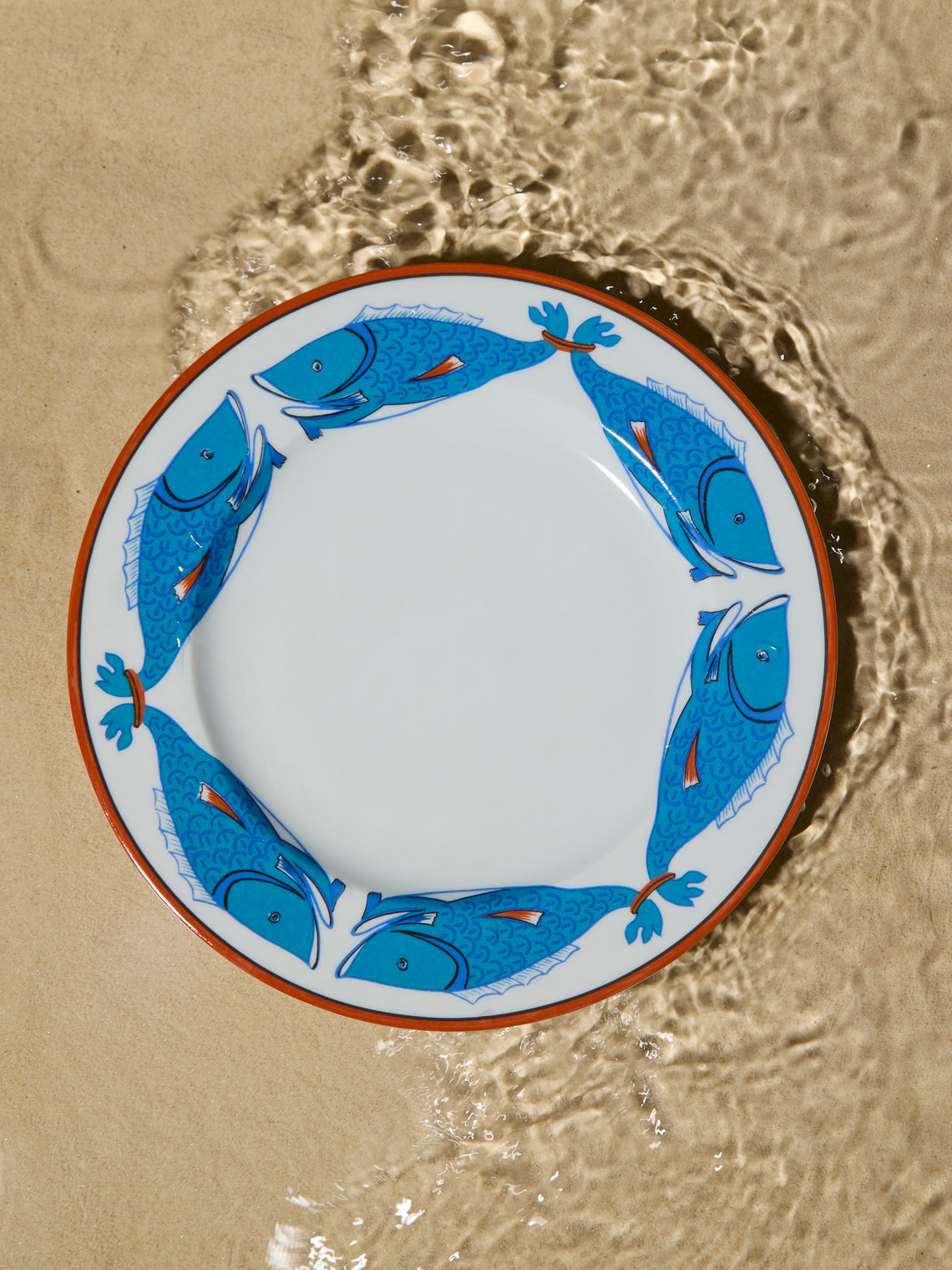 Pinto Paris - Lagon Porcelain Dinner Plate -  - ABASK