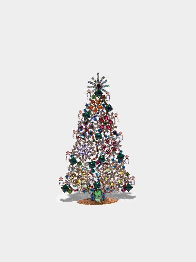 Antique and Vintage - 1930s Czech Jewelled Small Christmas Tree -  - ABASK - 