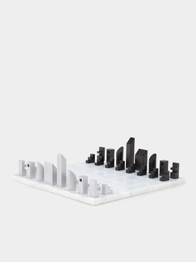 Gabrielle Shelton - Marble, Bronze and Aluminium Chess Set -  - ABASK - 