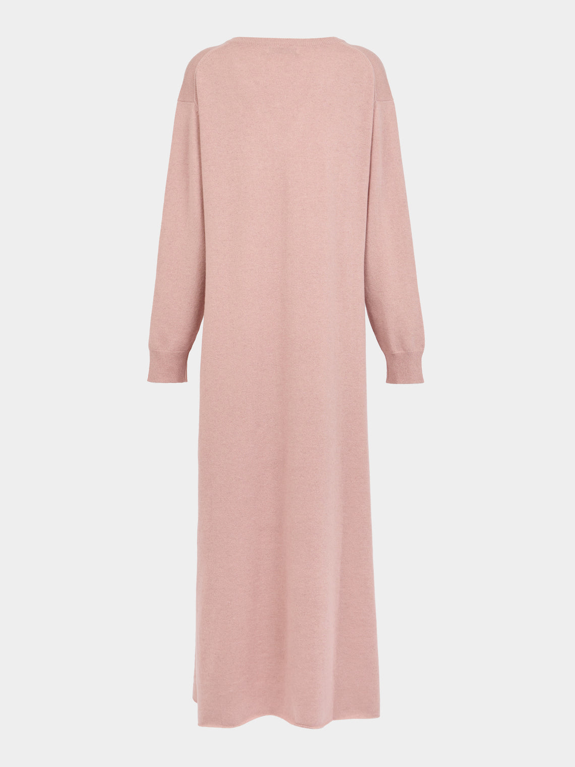 Ryan Roche - Cashmere V-Neck Long Dress | Size: S -  - ABASK