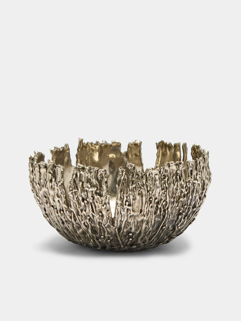 William Guillon - Gravity Hand-Sculpted Bronze Medium Bowl -  - ABASK - 