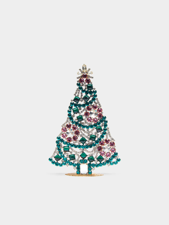 Antique and Vintage - 1930s Czech Jewelled Small Christmas Tree -  - ABASK - 