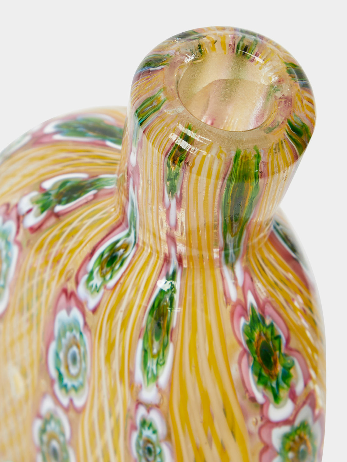 Antique and Vintage - Late 20th Century Sommerso Vetri Murano Perfume Bottle -  - ABASK