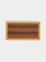 Mori Kougei - Poke Wood Long Tray -  - ABASK - 