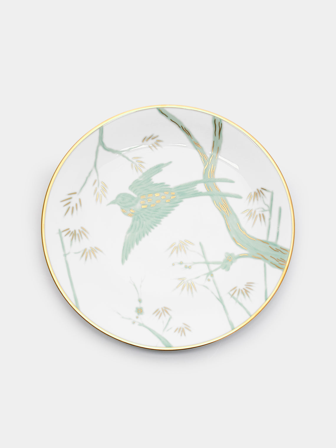 Pinto Paris - Envol Hand-Painted Porcelain Dinner Plate -  - ABASK - 