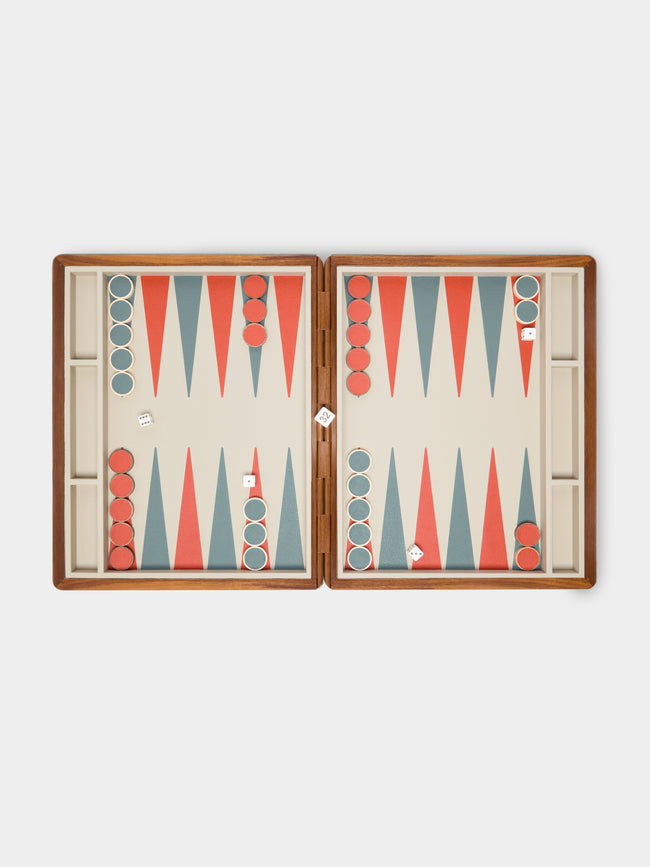 Giobagnara x Poltrona Frau - Leather Backgammon Set -  - ABASK - 