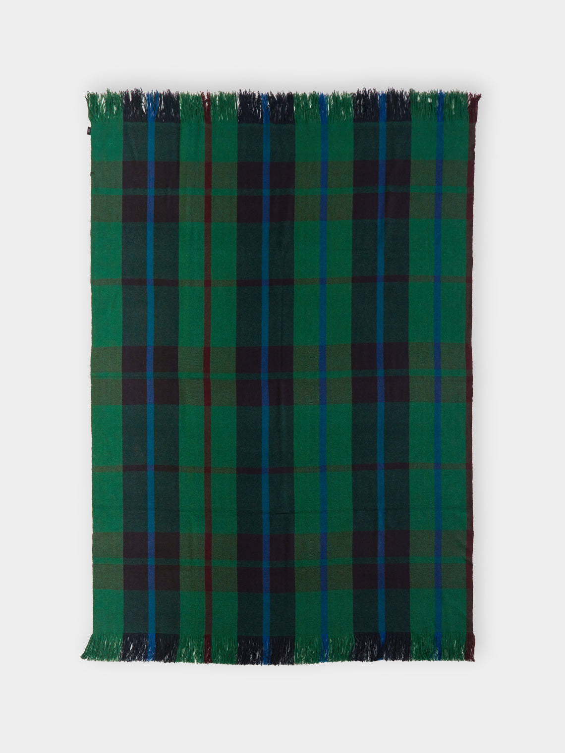 Otherways - Handwoven Yak Check Blanket -  - ABASK